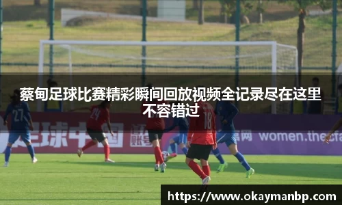 蔡甸足球比赛精彩瞬间回放视频全记录尽在这里不容错过